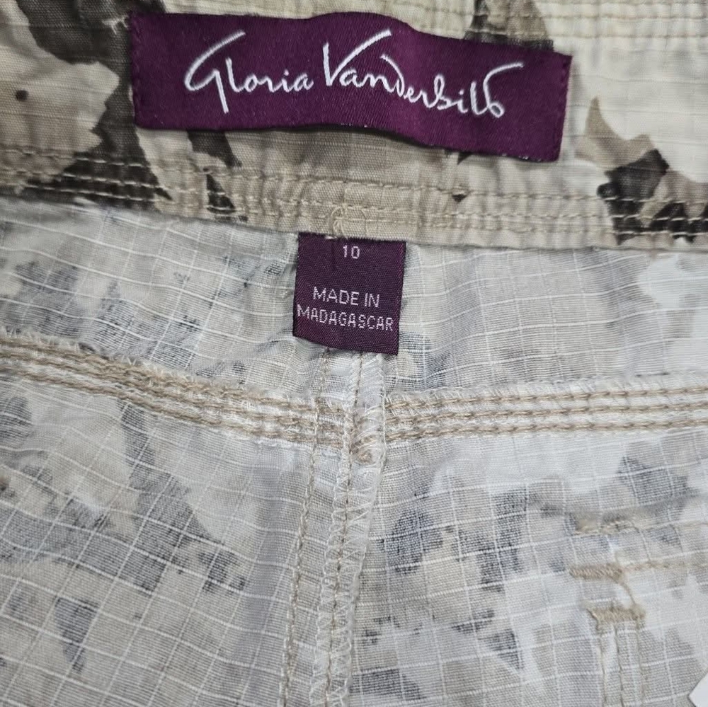 Gloria Vanderbilt Womens shorts sz 10 - Picture 3 of 3